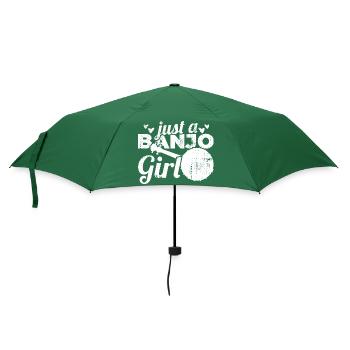Juste une fille de banjo - Parapluie standard - vert bouteille - Devant