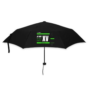 Rugby XV Je suis un mec simple - Parapluie standard - noir - Devant