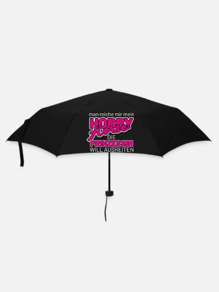 Hobby Horse Prinzessin - Regenschirm (klein) - Schwarz