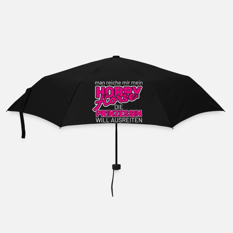Hobby Horse Prinzessin - Regenschirm (klein) - Schwarz