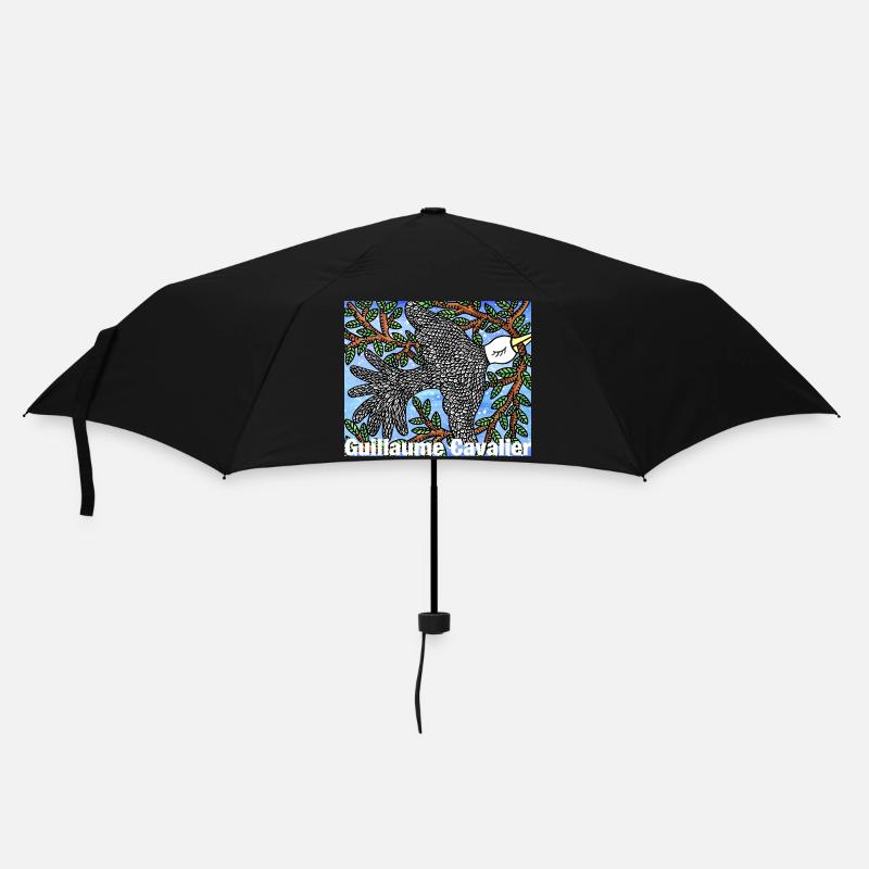 Colombe au rameau - Parapluie standard - noir