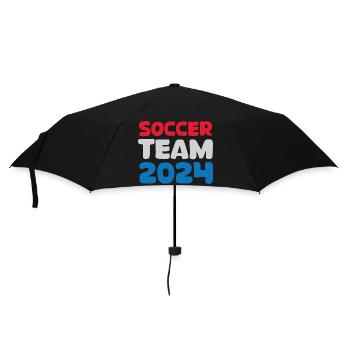 Équipe de football des Pays-Bas 2024 Logo d’icône de fan de football - Parapluie standard - noir - Devant