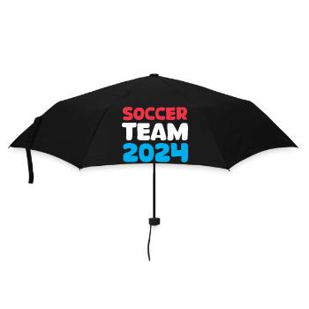 Icône d’icône de fan de football de l’équipe de football des Pays-Bas 2024 - Parapluie standard - noir - Devant