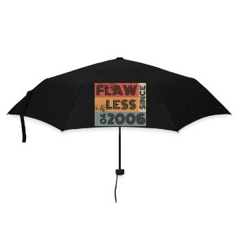 18e anniversaire Impeccable depuis 04/2006 - Parapluie standard - noir - Devant