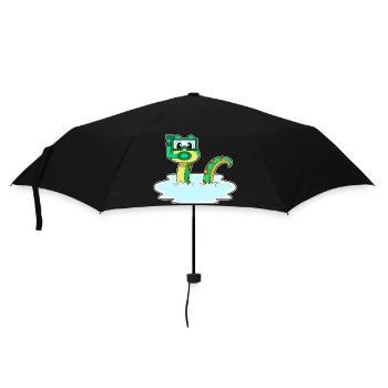 Snake Diver Snorkel Diving - Umbrella (small) - black - Front