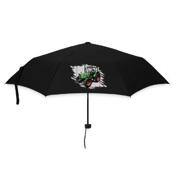 Traktor Farmer 306 - Regenschirm (klein) - Schwarz - Vorne