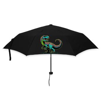 Dinosaur - Umbrella (small) - black - Front