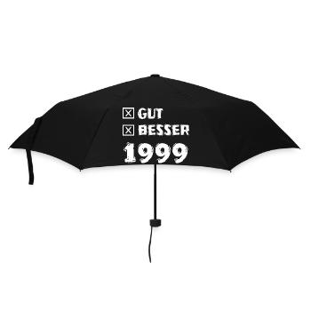 1999 - Parapluie standard - noir - Devant