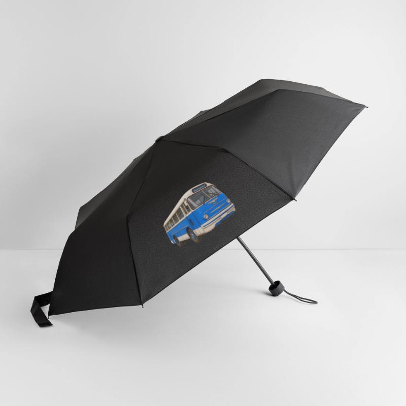 Vieux bus bleu Parapluie standard