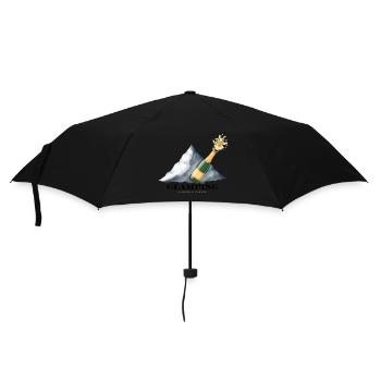Glamping - Regenschirm (klein) - Schwarz - Vorne