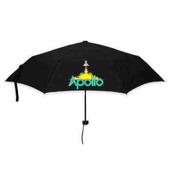 Apollo – rocket launch into space - Umbrella (small) - black - Front