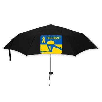 Ukraine Field Hockey Solidarity - Umbrella (small) - black - Front