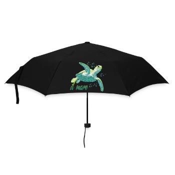 Il mare - Sea Turtle Ocean - Umbrella (small) - black - Front
