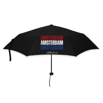 Amsterdam Pays-Bas, j’adore les Pays-Bas - Parapluie standard - noir - Devant