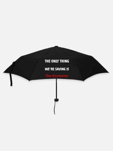 Saving the Economy - Umbrella (small) - black