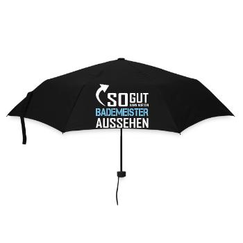 Seul un sauveteur peut avoir l’air aussi bien - Parapluie standard - noir - Devant