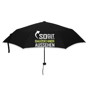 Seul un dessinateur peut être aussi beau - Parapluie standard - noir - Devant