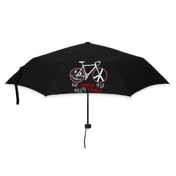 Rennrad - Regenschirm (klein) - Schwarz - Vorne