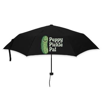 Peppy Pickle Pal - Concombre - Parapluie standard - noir - Devant