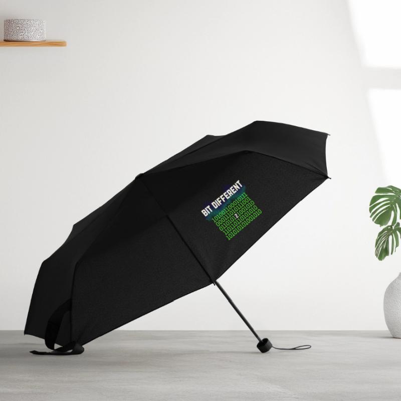 Bit Different - Nerdy Binary Error Design Umbrella (small)