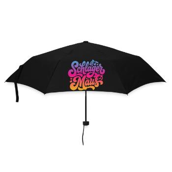 Schlager Maus - Schlagermaus - Schlagermusik - Umbrella (small) - black - Front