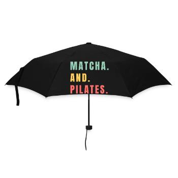 MATCHA ET PILATES - Parapluie standard - noir - Devant