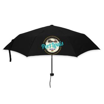 Souvenir de l’océan Indien à Port Louis, Maurice, - Parapluie standard - noir - Devant