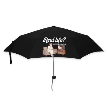 K-Drama Merchandise Korean K-Pop Drama - Umbrella (small) - black - Front