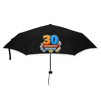 30 Jahre Baujahr Gut - Regenschirm (klein) - Schwarz - Vorne