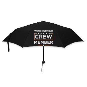 Équipage de planche à voile - Parapluie standard - noir - Devant