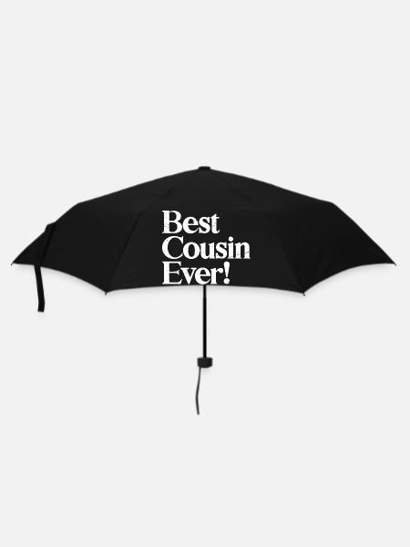 best cousin ever - Regenschirm (klein) - Schwarz