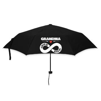 Grand-mère Toujours allumée Jamais hors de la famille Mamie Amour - Parapluie standard - noir - Devant