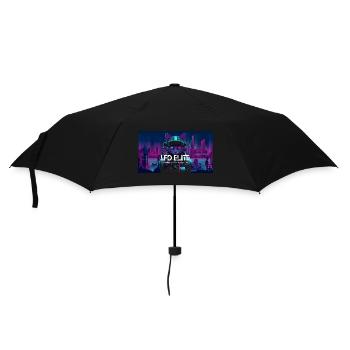LFD-Elite Cat - Gaming mit Freude ! - Regenschirm (klein) - Schwarz - Vorne