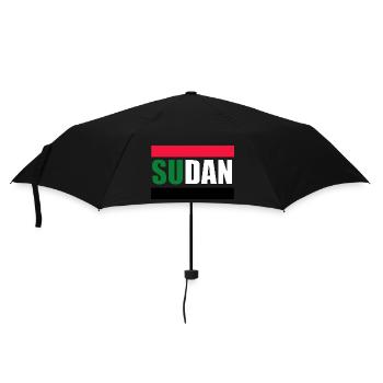 FREE SUDAN - Parapluie standard - noir - Devant