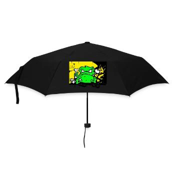Monstre de rue - Parapluie standard - noir - Devant