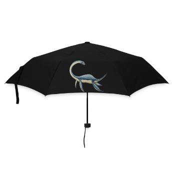 Dinosaure Plesiosaurus - Parapluie standard - noir - Devant