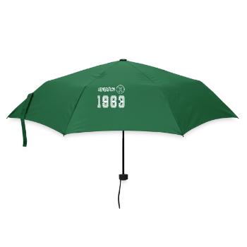 Génération X 1963 - Parapluie standard - vert bouteille - Devant