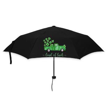 Happy St. Patrick´s Day Saint Patrick Irland Irish - Regenschirm (klein) - Schwarz - Vorne