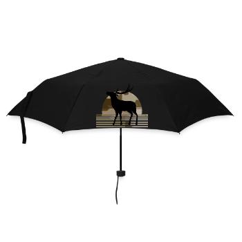 Deer - Umbrella (small) - black - Front