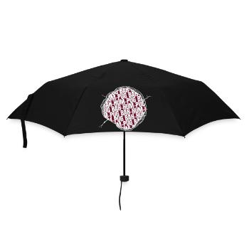 Tshirt Dinosaure Idée Cadeau Adorable Beagle Beard - Parapluie standard - noir - Devant