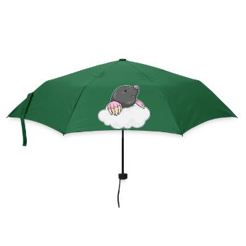 Mole clouds - Umbrella (small) - bottlegreen - Front