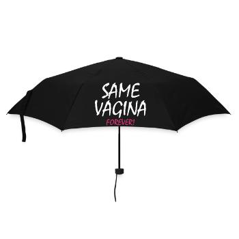 JGA Junggesellenabschied Hochzeit Trauzeuge Heirat - Regenschirm (klein) - Schwarz - Vorne