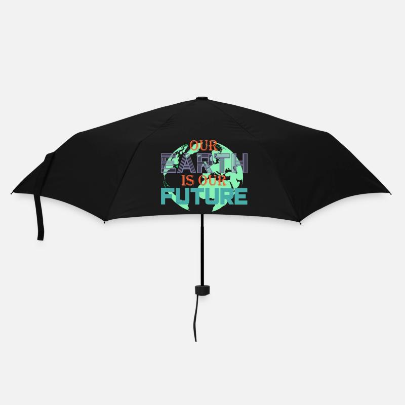 Ma Terre - Mon avenir - Parapluie standard - noir