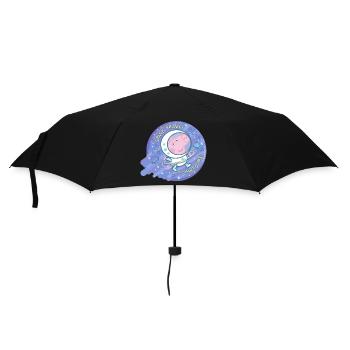Peppa Pig Voyage Dans l'Univers - Parapluie standard - noir - Devant