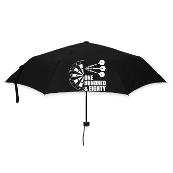 Darts Sports Fun - Umbrella (small) - black - Front