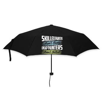 Skilled Painters Aren't Cheap Job Profession - Umbrella (small) - black - Front