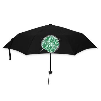 cute funny sayings gift christmas present - Umbrella (small) - black - Front