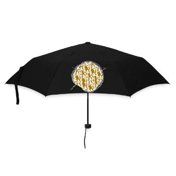 Statement Christmas Gift Birthday Gift - Umbrella (small) - black - Front