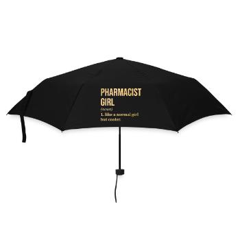 Apotheke - Regenschirm (klein) - Schwarz - Vorne