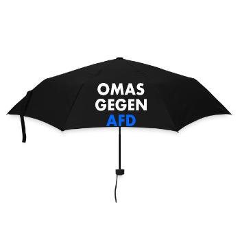 Grannies against afd - Umbrella (small) - black - Front